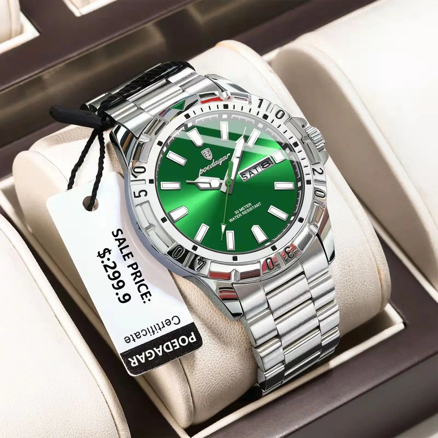 Monarch Grand Emerald – Two-Tone Precision